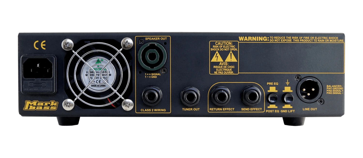 Markbass LITTLEMARK-IV-300U 300W Bass Amp Head With 4-band EQ Old School Filter - Markbass 3 Markbass LITTLEMARK-IV-300U 300W Bass Amp Head With 4-band EQ Old School Filter - Markbass - Image 3