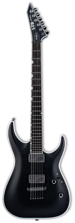 ESP LTD MH-1000NT Electric Guitar Bold Binding, Black Satin - LTD