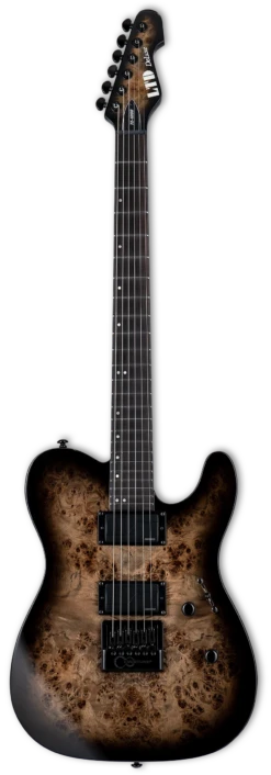 ESP LTD TE-1000 Evertune, Charcoal Burst - LTD