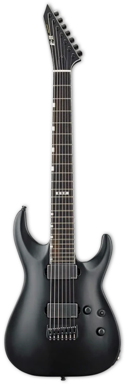 ESP E-II HORIZON NT-7B Hipshot, Black Satin - ESP