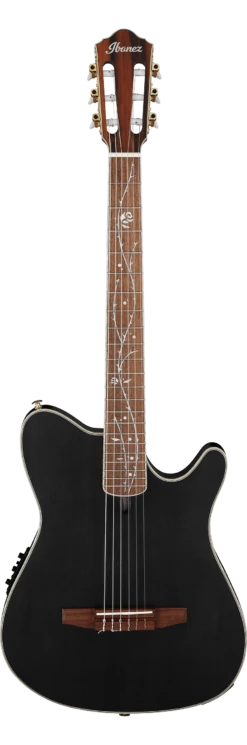 Ibanez Tim Henson TOD10N Nylon Transparent Black Flat - Ibanez