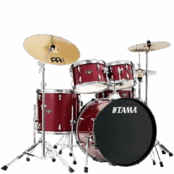 Tama Imperialstar 5-Pcs Kit - 22/10/12/16/14 W/ Cymbals & Hardware - Candy Apple Mist - Tama
