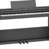 Roland RP107 Digital Piano Black - Roland 4 Roland RP107 Digital Piano Black - Roland -Zedem Sale Store rp107 angle left open gal