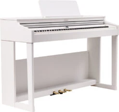 Roland RP701 Digital Piano - White - Roland 12 Roland RP701 Digital Piano - White - Roland -Zedem Sale Store rp701 wh angle 2 gal