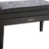 Roland RPB-D400PE Piano Bench, Duet Size - Polished Ebony - Roland