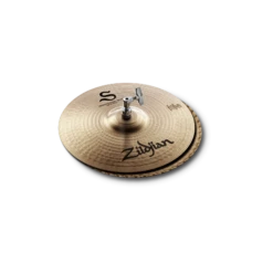 Zildjian 14" S Mastersound Hi Hat Cymbals Pair - Zildjian -Zedem Sale Store s13mpr angle shot