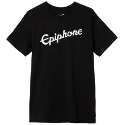 Epiphone Vintage Logo Tee Black, Large - Epiphone