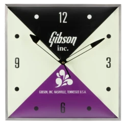 Gibson Vintage Lighted Clock Gibson Inc - Gibson