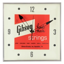 Gibson Vintage Lighted Clock "Handmade" Detail - Gibson -Zedem Sale Store static.gibson.com product images Gibson GA CLK4 GA CLK4 front