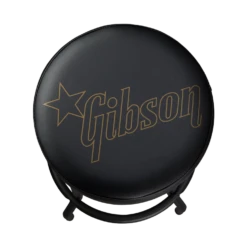 Gibson Premium Playing Stool With Star Logo, Tall (30") - Gibson -Zedem Sale Store static.gibson.com product images Gibson GA STOOL3 GA STOOL3 top