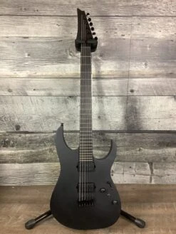 Ibanez RGRTB621BKF RG Iron Label 6str Electric Guitar - Black Flat B-Stock - Ibanez